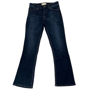 DEMOCRACY Ab Technology Dark Wash Boot Cut Jeans Size 8